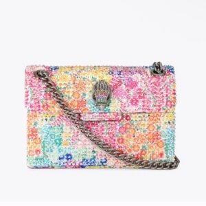 🔥 Kurt Geiger Floral Couture Sequin Bag